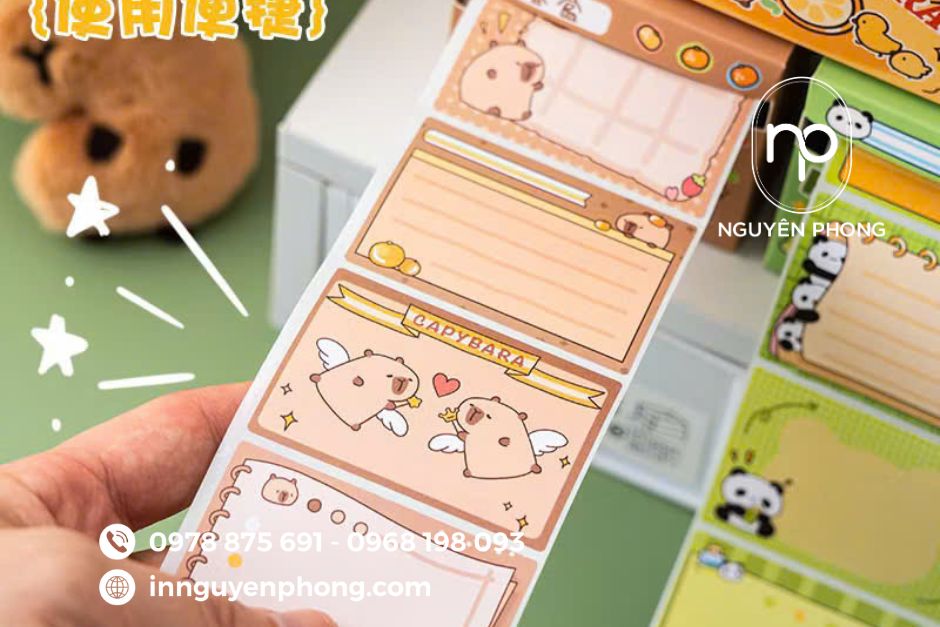 In Nhãn Vở Học Sinh: Giải Pháp Tối Ưu Cho Năm Học Mới